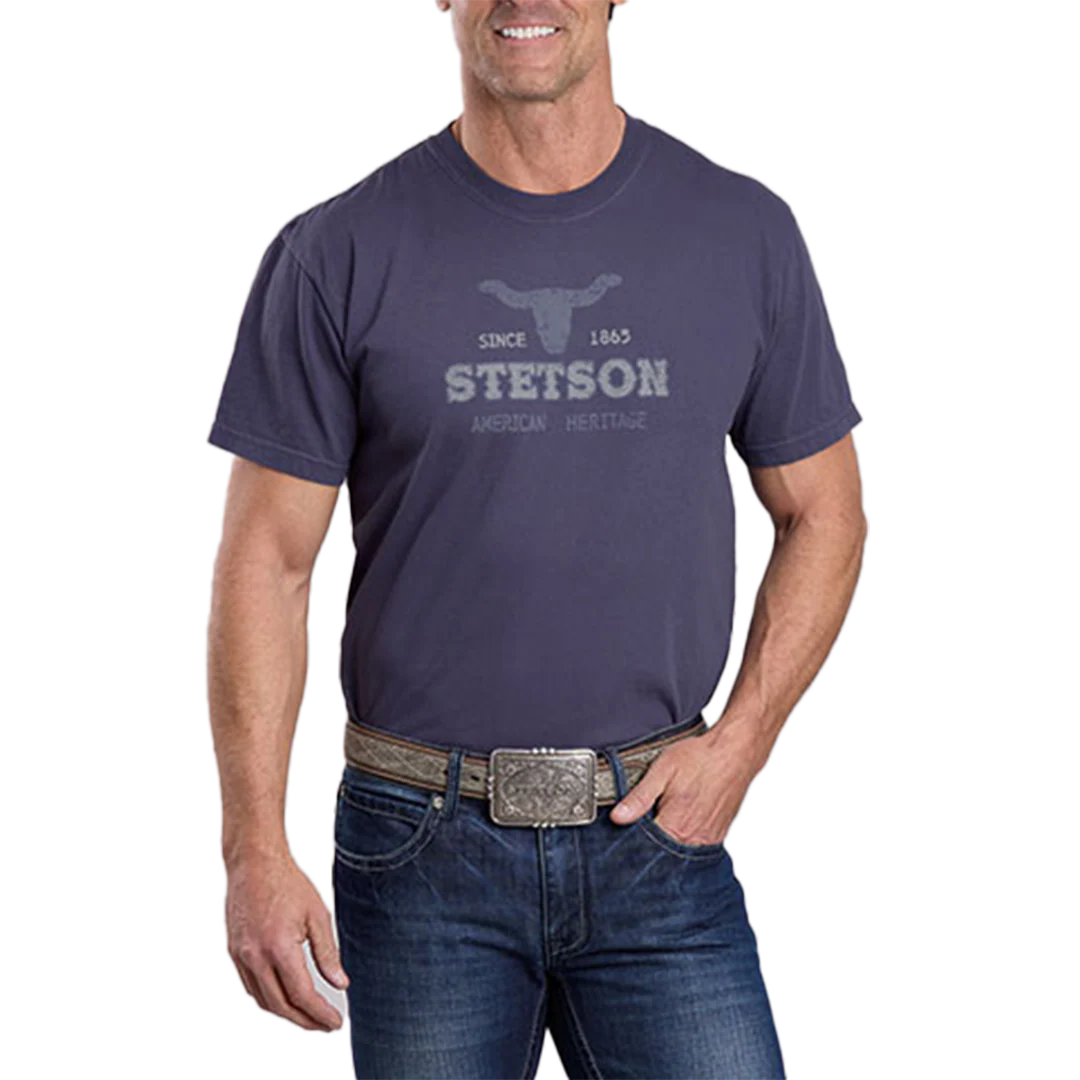 Stetson Men's Logo T-Shirt