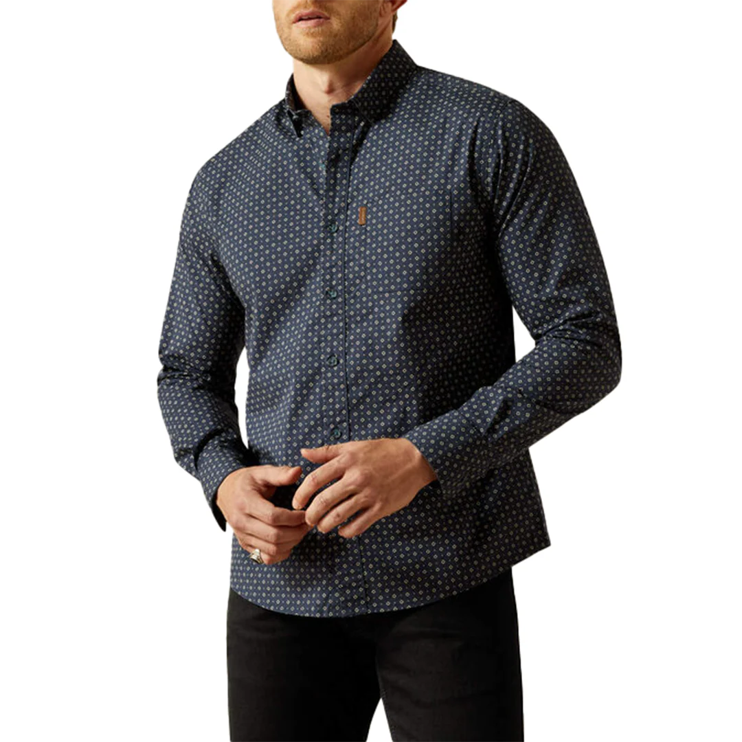 Ariat Men's Mylo Modern Fit Long Sleeve Button Shirt