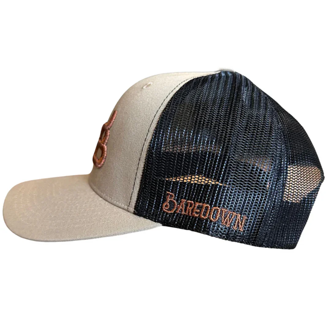 Baredown Brand Unisex Logo Flat Cap