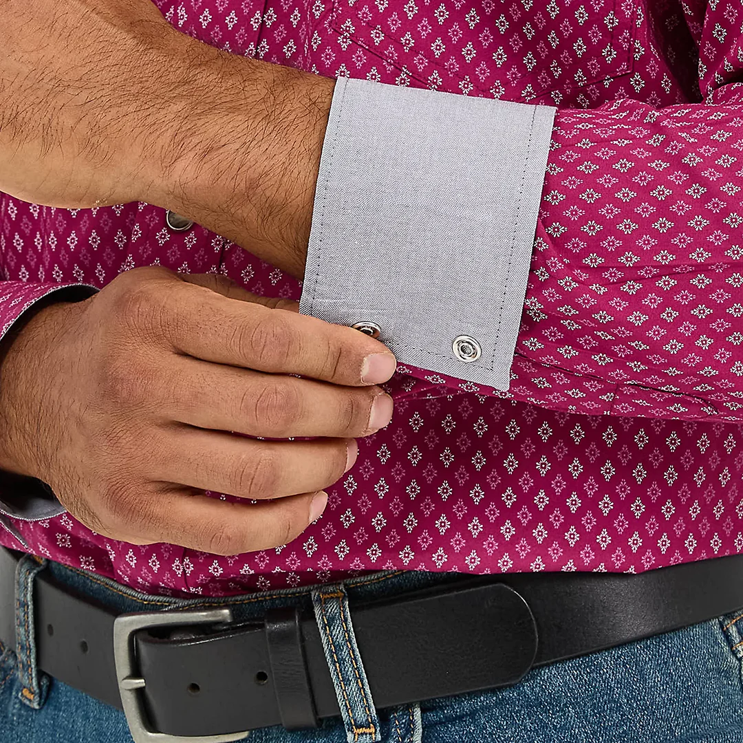 Wrangler Men's 20X Competition Advanced Comfort Long Sleeve Snap Shirt