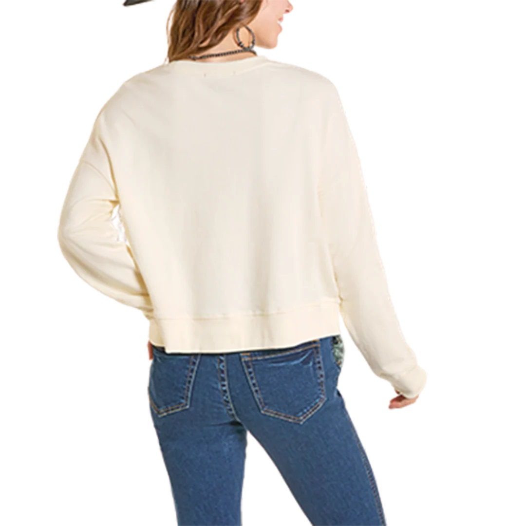 Rock & Roll Denim Women's Fringe Sweatshirt
