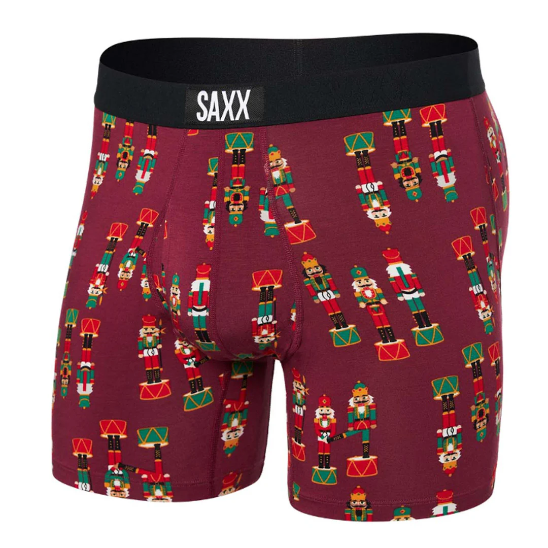 SAXX Ultra Nutcracker Merlot Boxer Brief