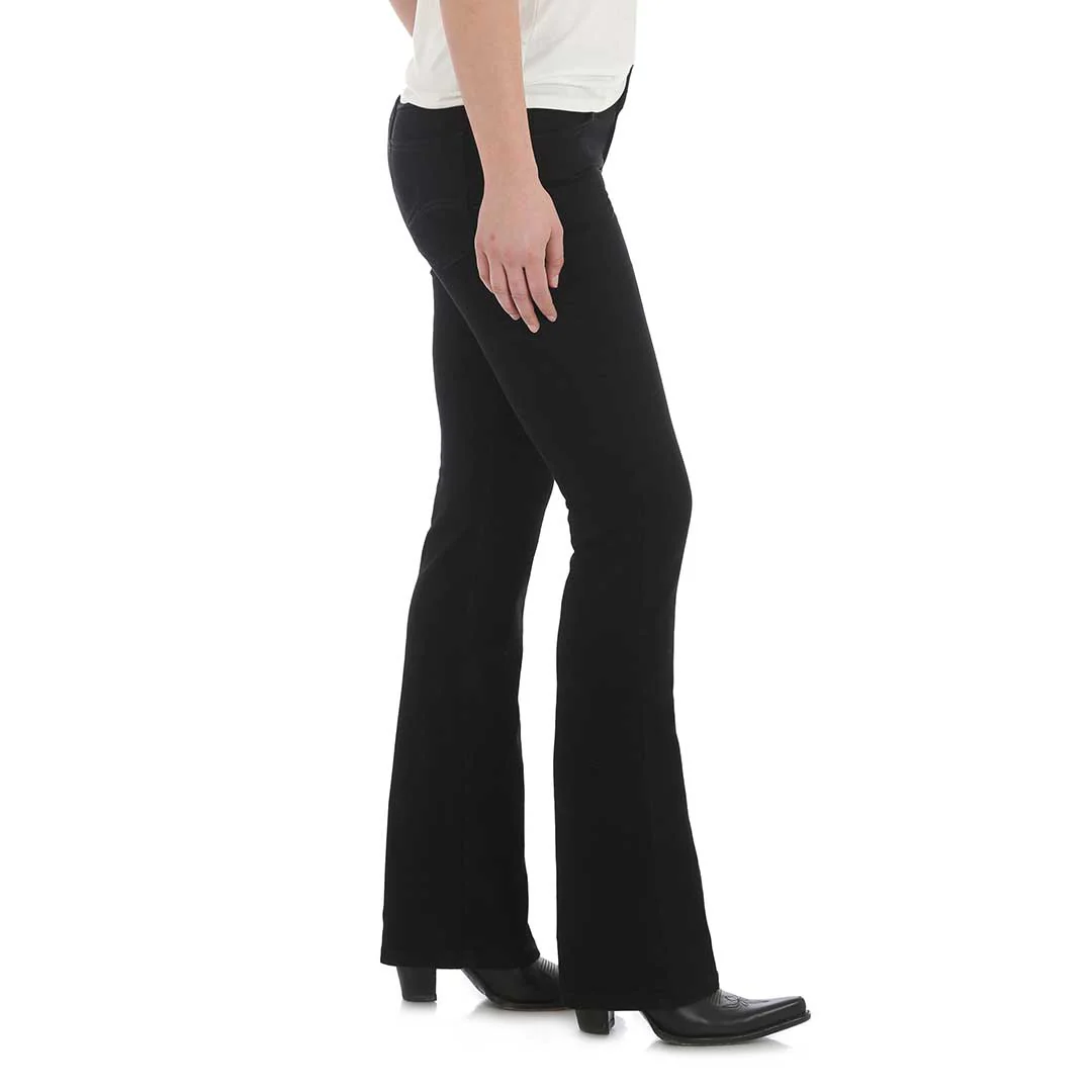 Wrangler Women's Bootcut Black Jeans