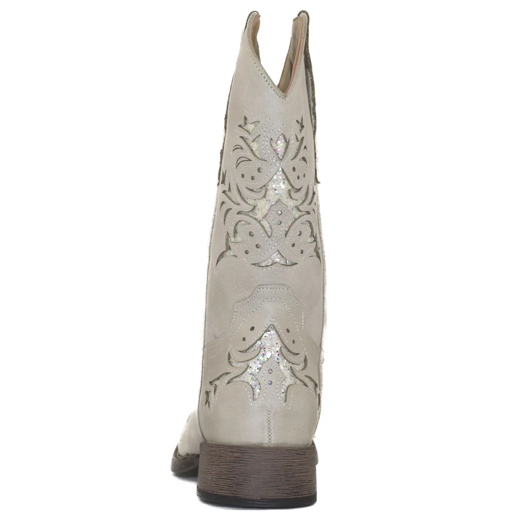 Roper Youth Girls' Lola Square Toe Cowgirl Boots