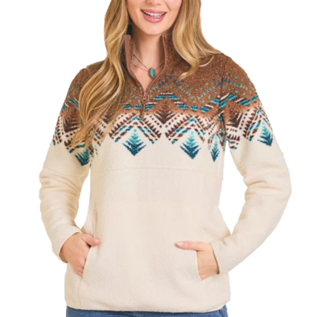 Powder River Outfitters Women's Border Print Pullover