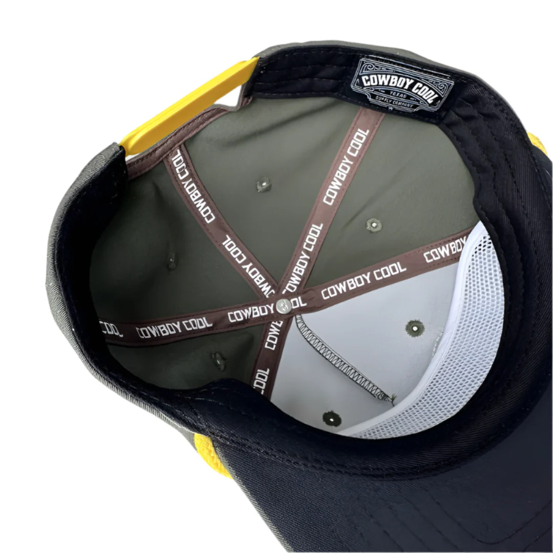 Cowboy Cool Men's Desert Nomad Rope Snap Back Cap