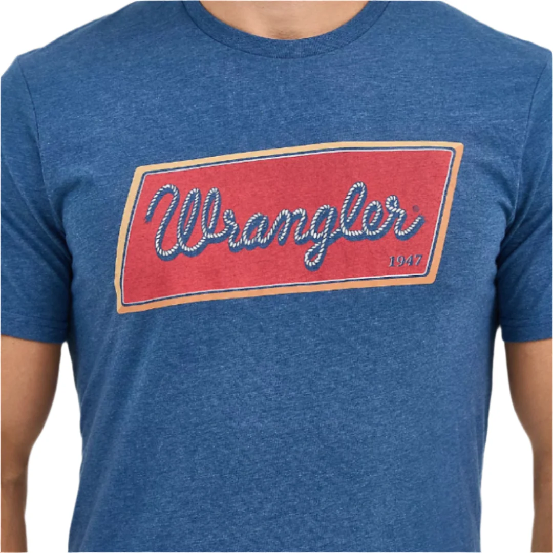 Wrangler Men's Rope Emblem Graphic T-shirt
