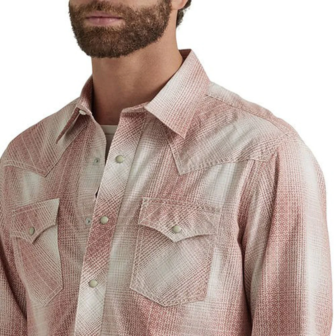Wrangler Men's Retro Premium Snap Shirt