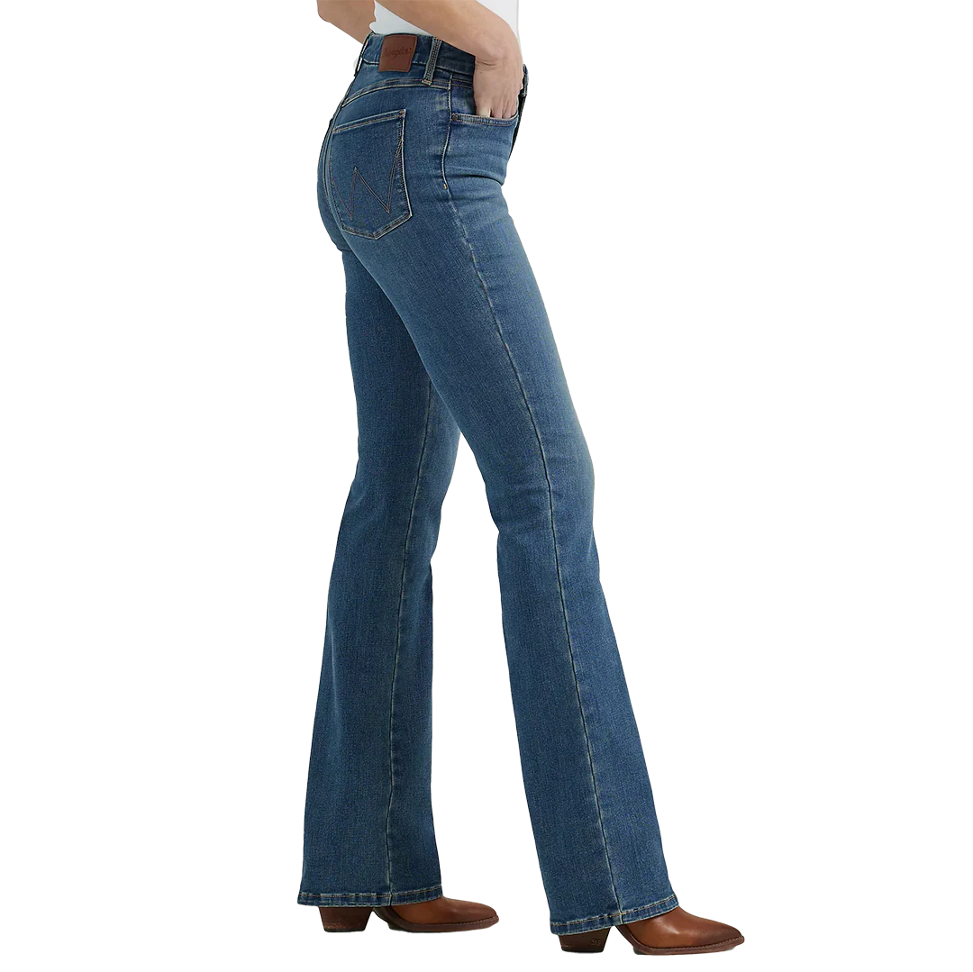 Wrangler Women's Bespoke High Rise Bootcut Jeans