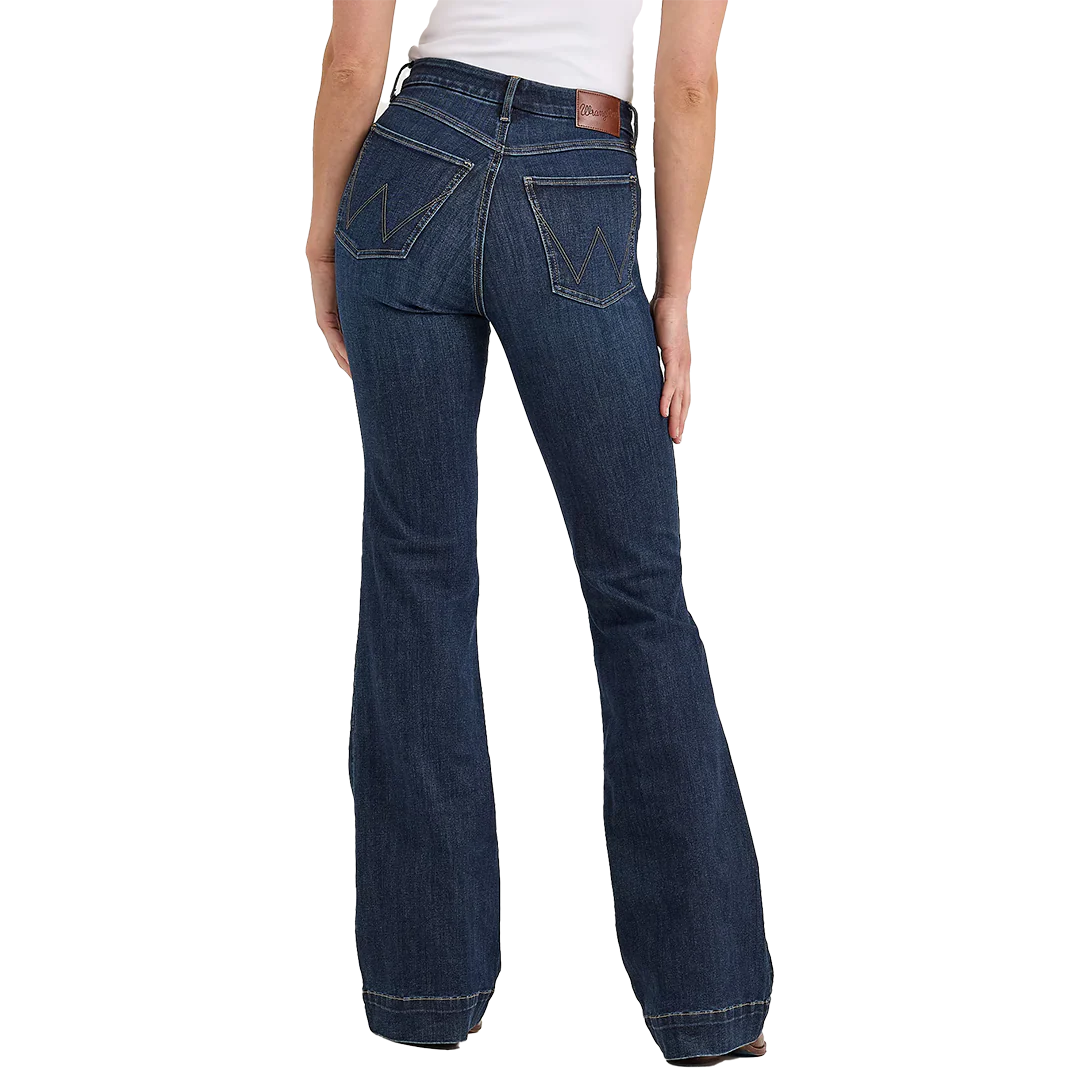 Wrangler Women's Bespoke High Rise Trouser Jeans