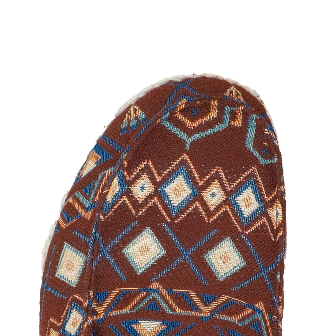 Roper Women's Aztec Print Canvas Slip-On Shoes