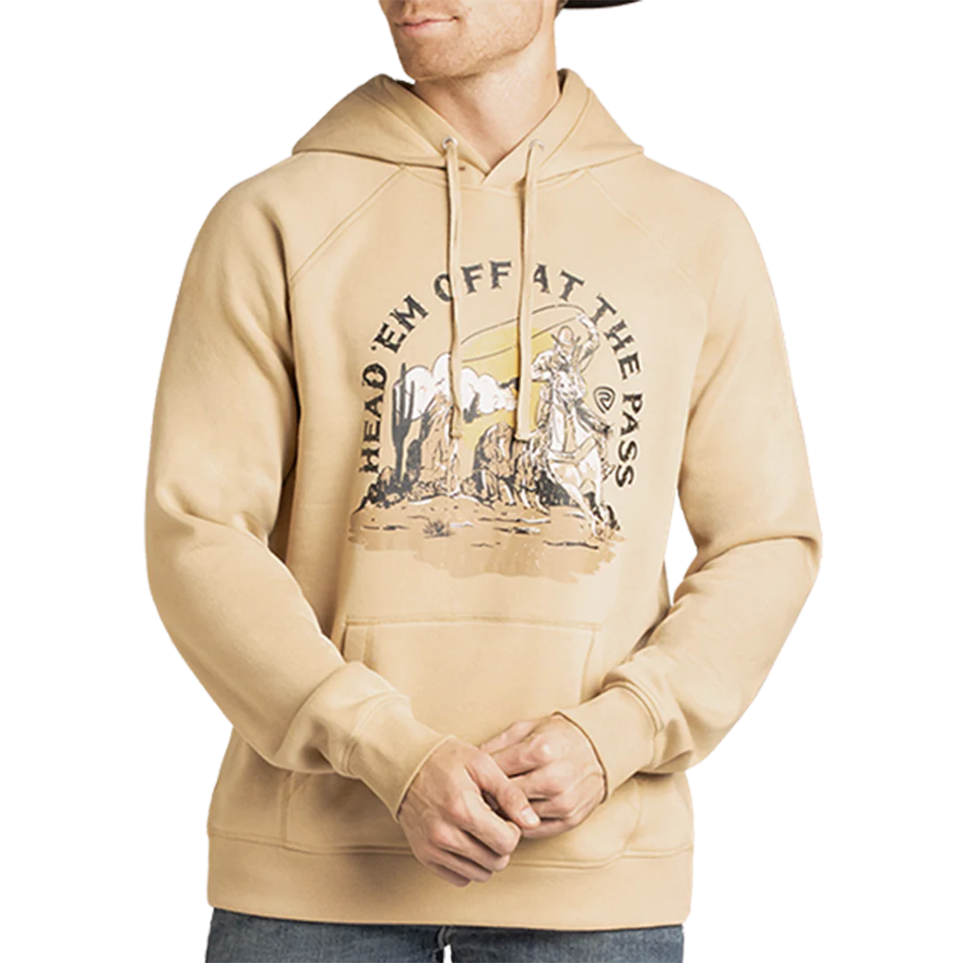 Rock & Roll Denim Unisex Cowboy Graphic Hoodie