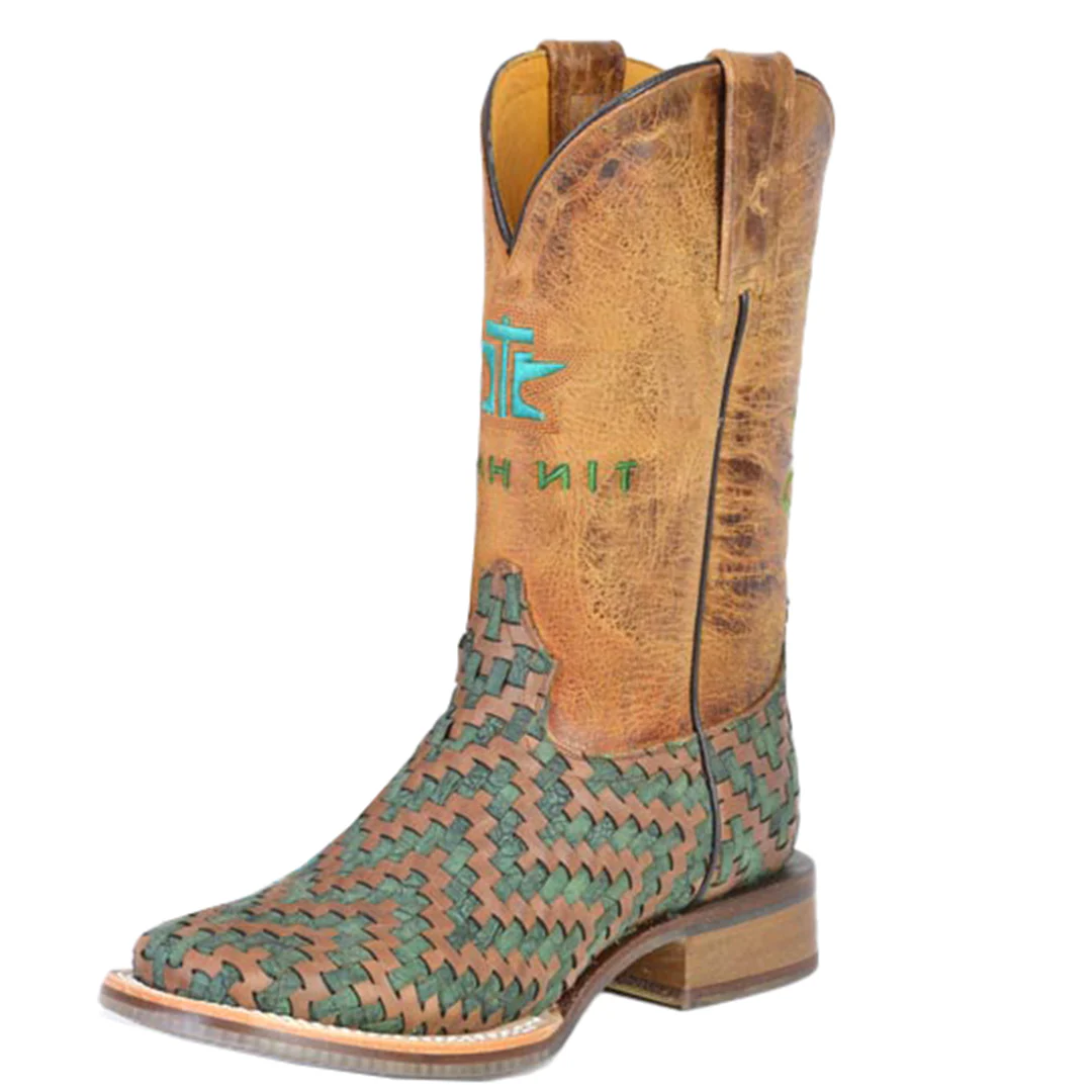 Tin Haul Women's Horse Sole Cowgirl Boots