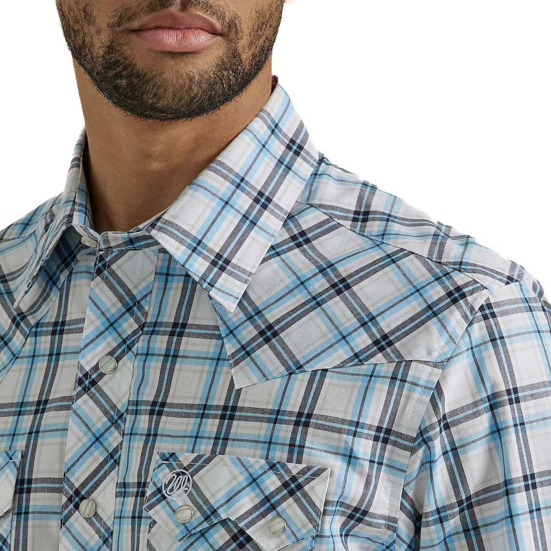 Wrangler Men's Retro Sawtooth Snap Shirt