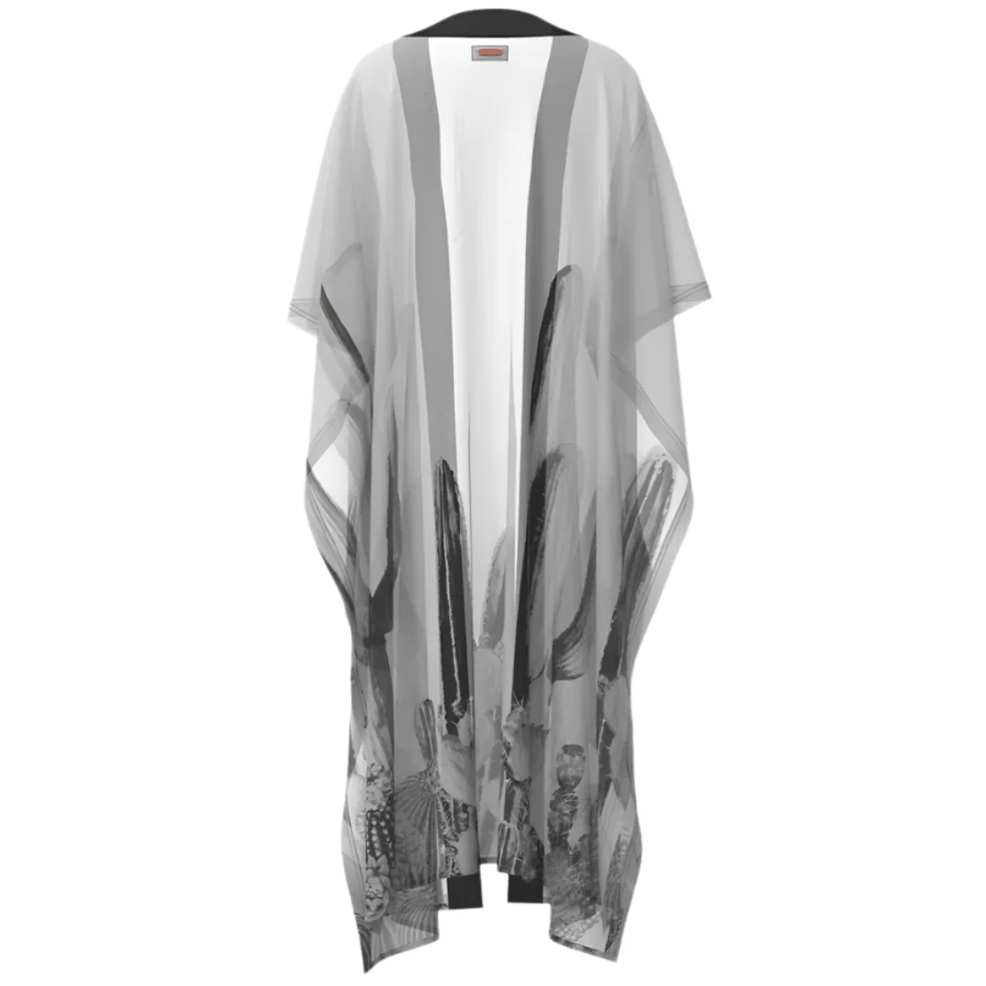 Hooey Brands Women's Cactus Print Kimono