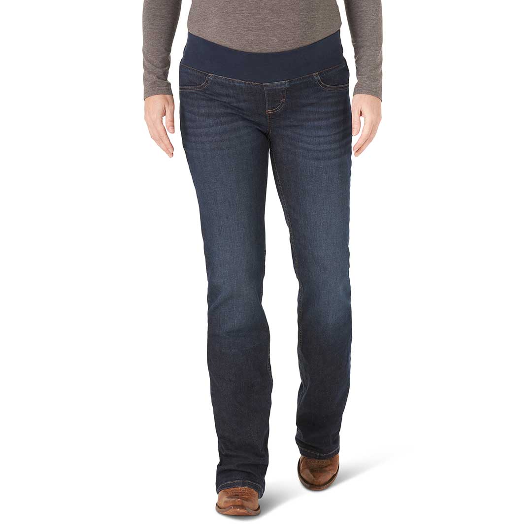 Wrangler Women's Retro Mae Stretch-Band Waist/Maternity Jeans