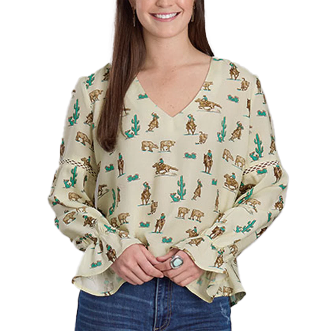 Roper Women's Peasant Blouse
