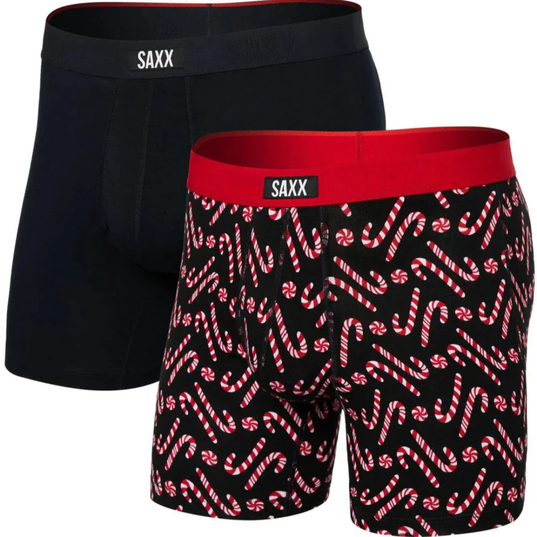 Saxx Men's Vibe Dropstop Xtra Boxer 2 Pack