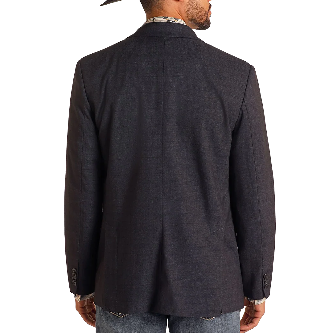 Rock & Roll Denim Men's Plaid Sport Coat