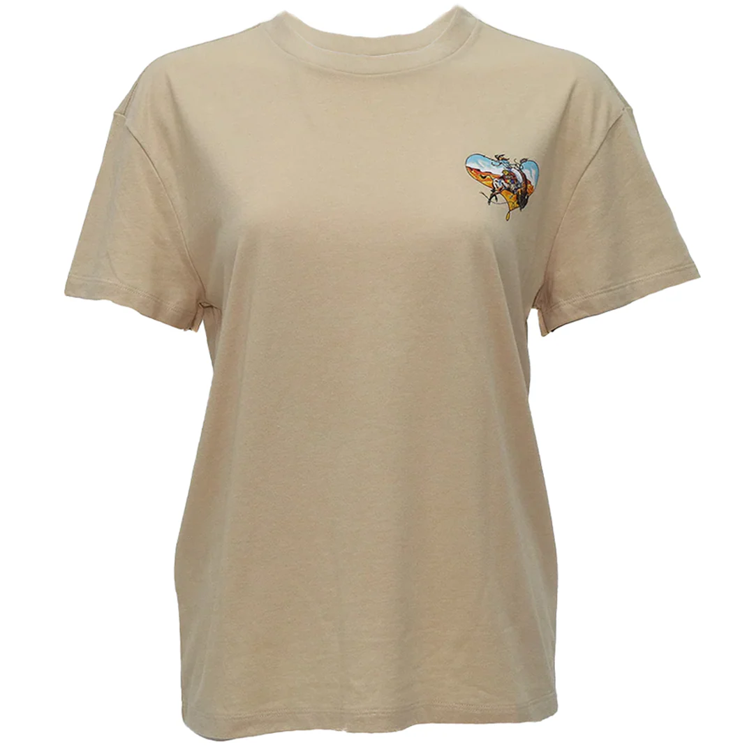Hooey Brands Women's Buffalo Heart T-shirt