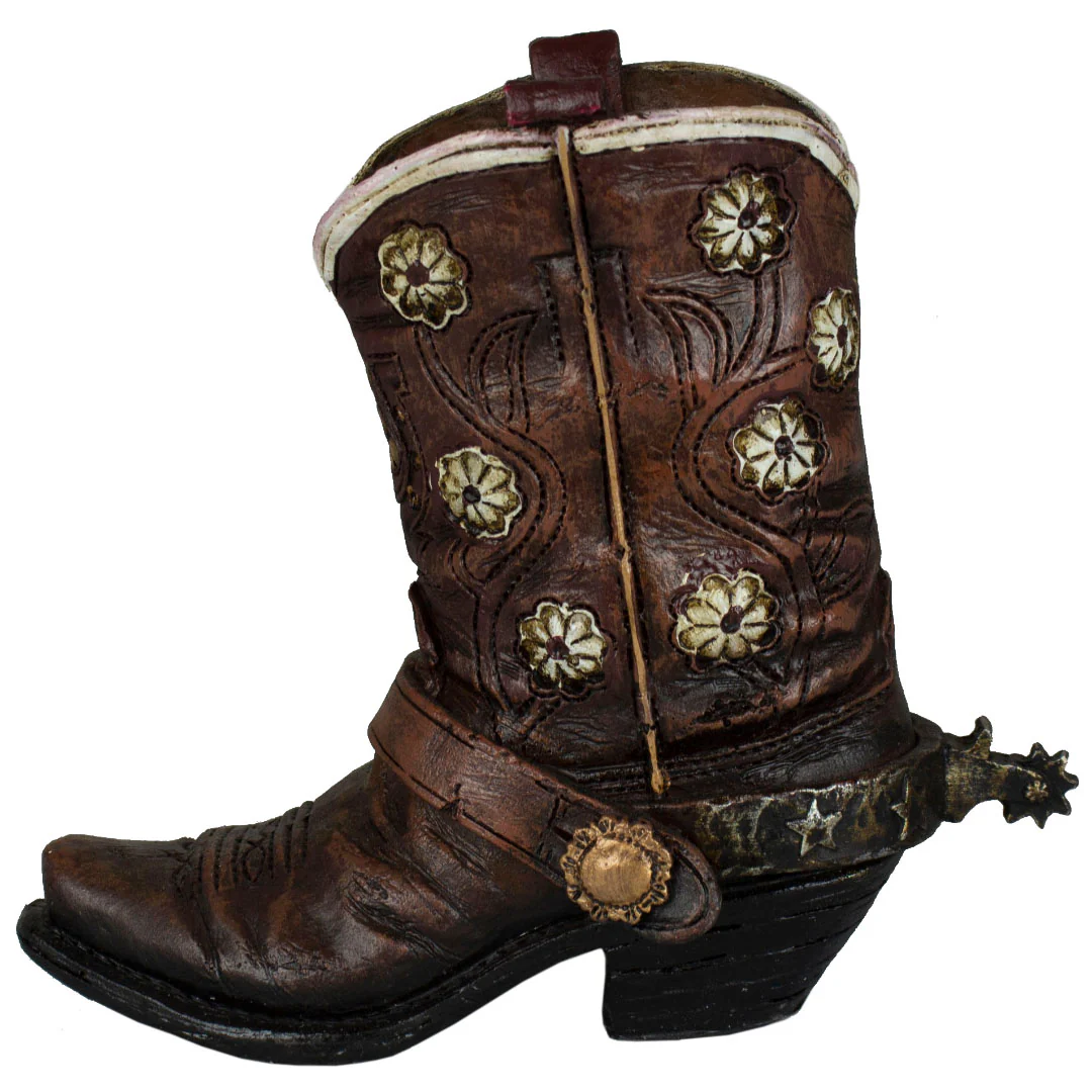 Austin Accent Cowboy Boot Pencil Holder