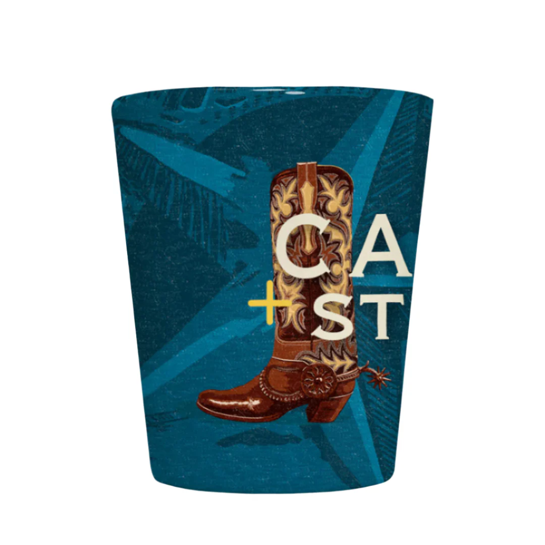 Calgary Stampede Cowboy Boot Shot Glass
