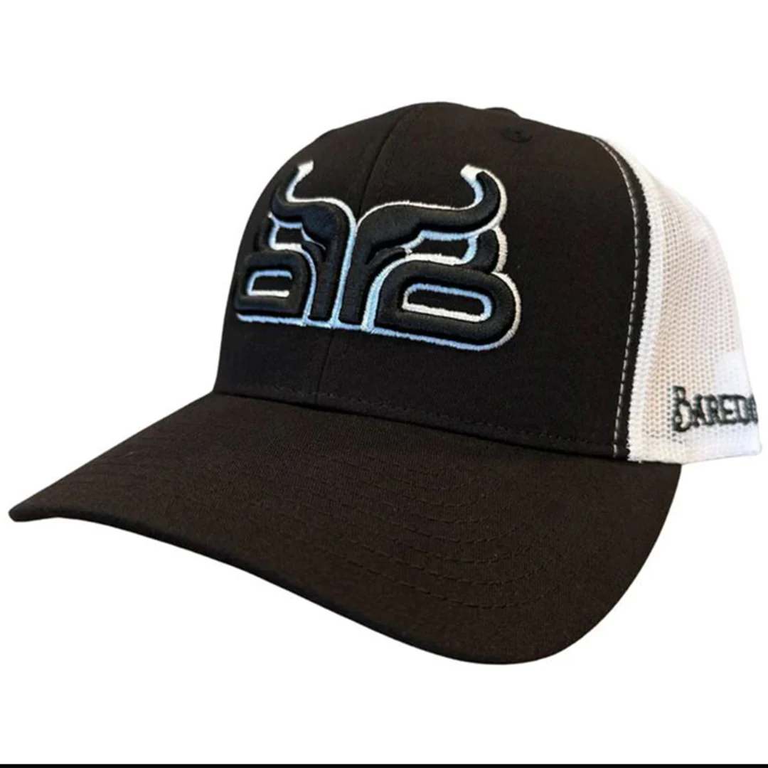 Baredown Brand Unisex Black Logo Cap