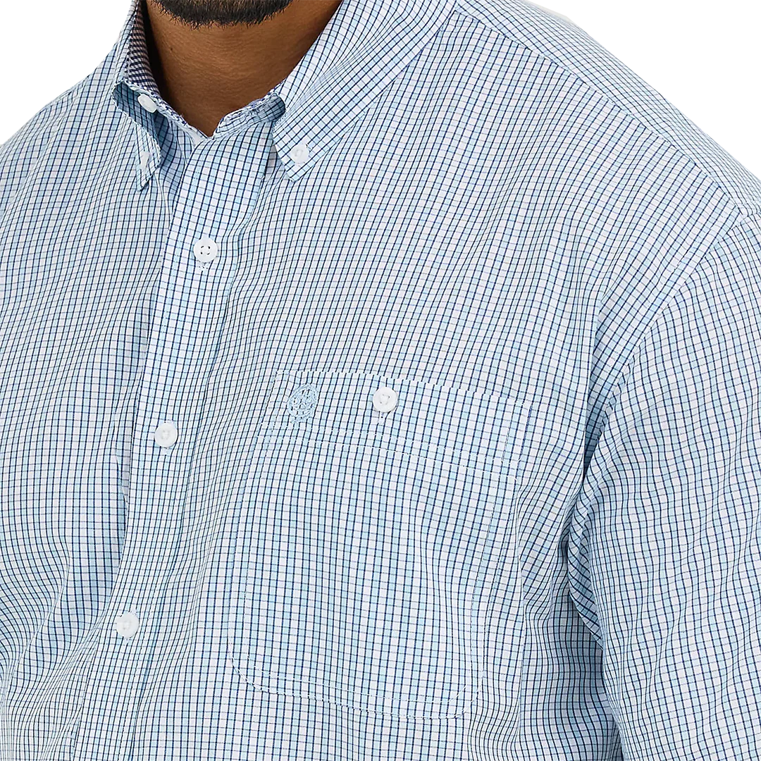 Wrangler Men's George Strait Short Sleeve Button Shirt