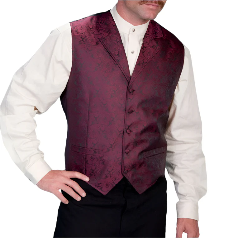Scully Men's RangeWear Paisley Vest