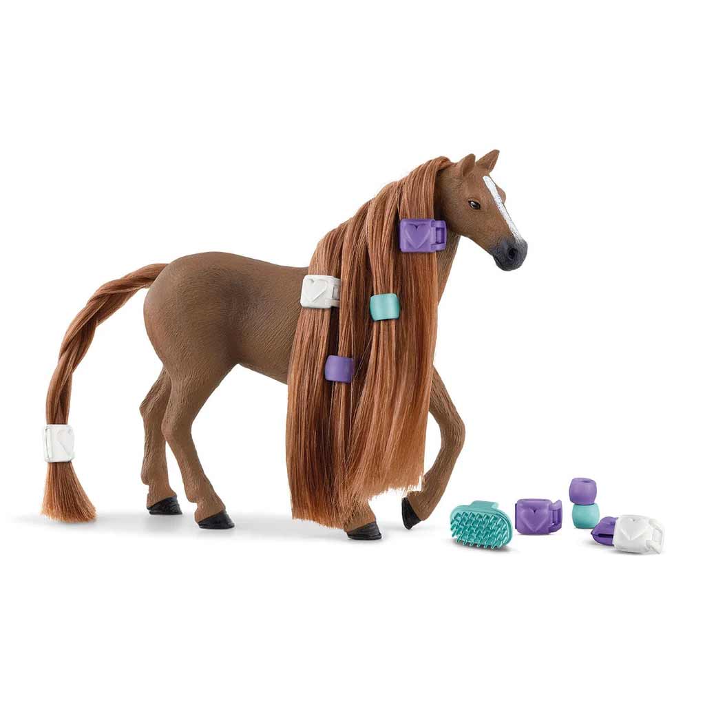 Schleich Beauty Horse English Thoroughbred Mare Toy Set