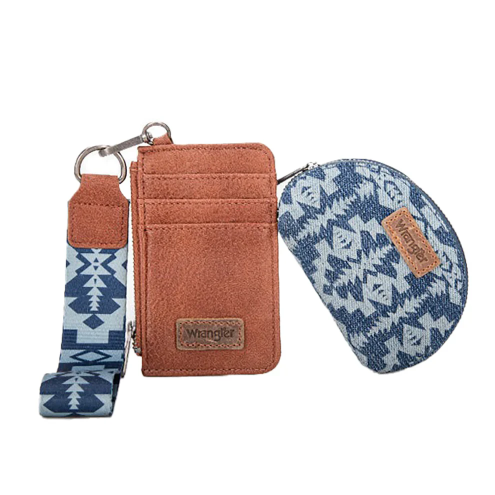 Wrangler Women's Aztec Card & Coin Purse