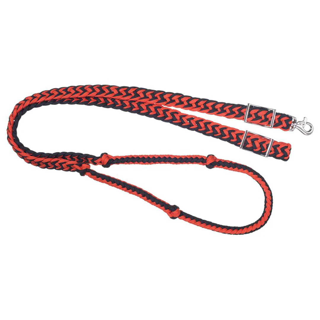 Tough1 Deluxe Knotted Cord Roping Reins
