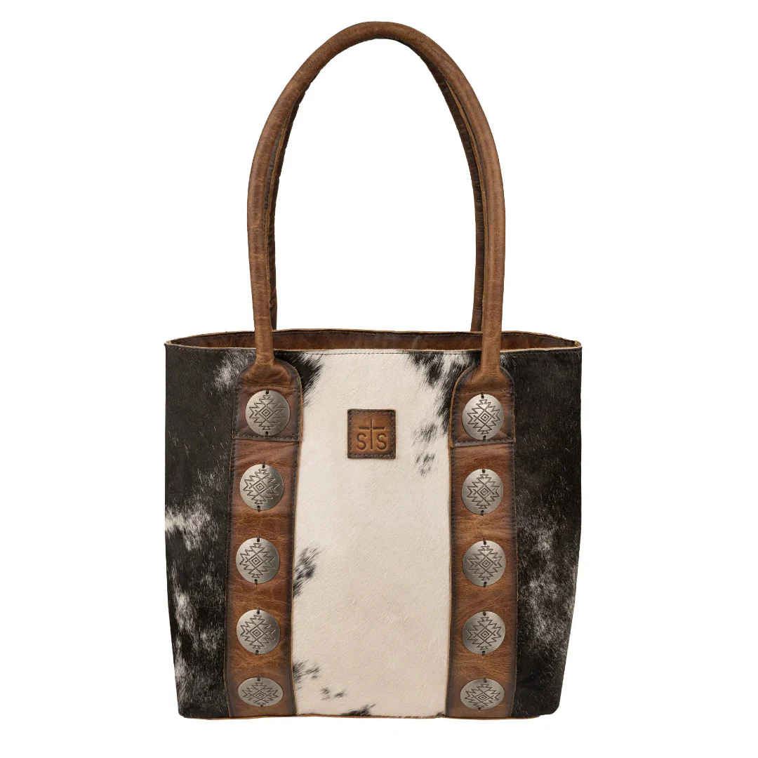 STS Ranchwear Vaquero Cowhide Tote