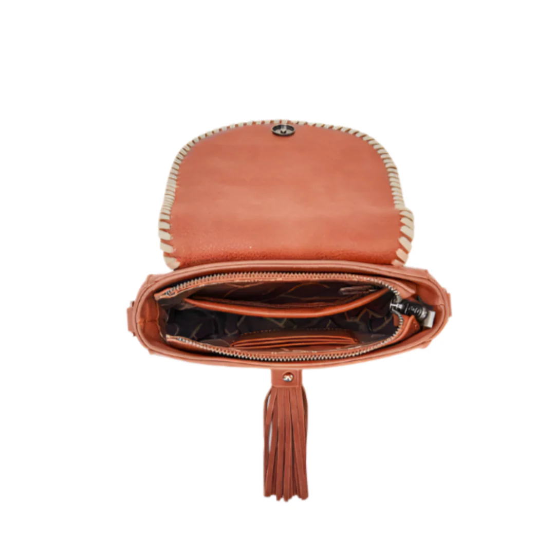 Wrangler Women's Aztec Print Mini Crossbody Purse