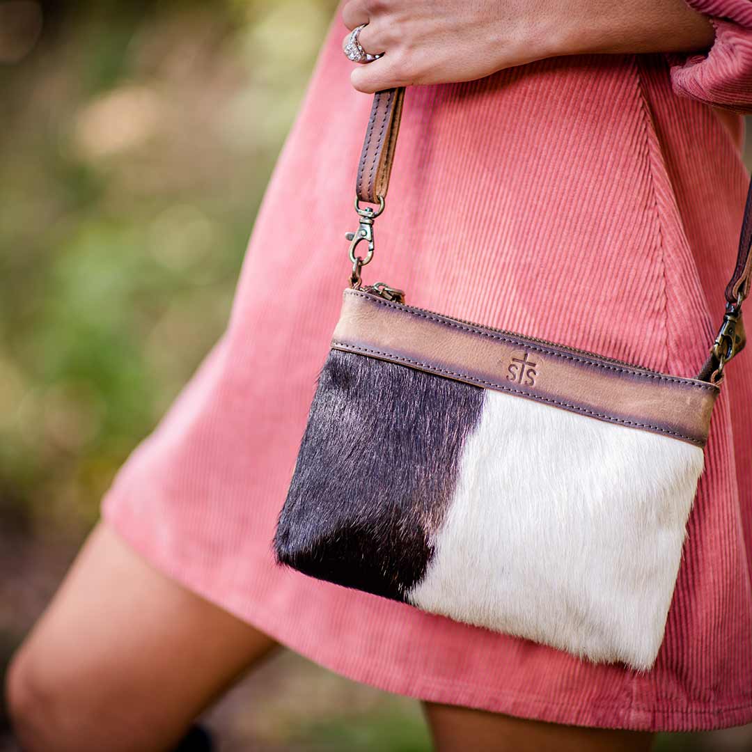 STS Ranchwear Cowhide Grace Crossbody Purse