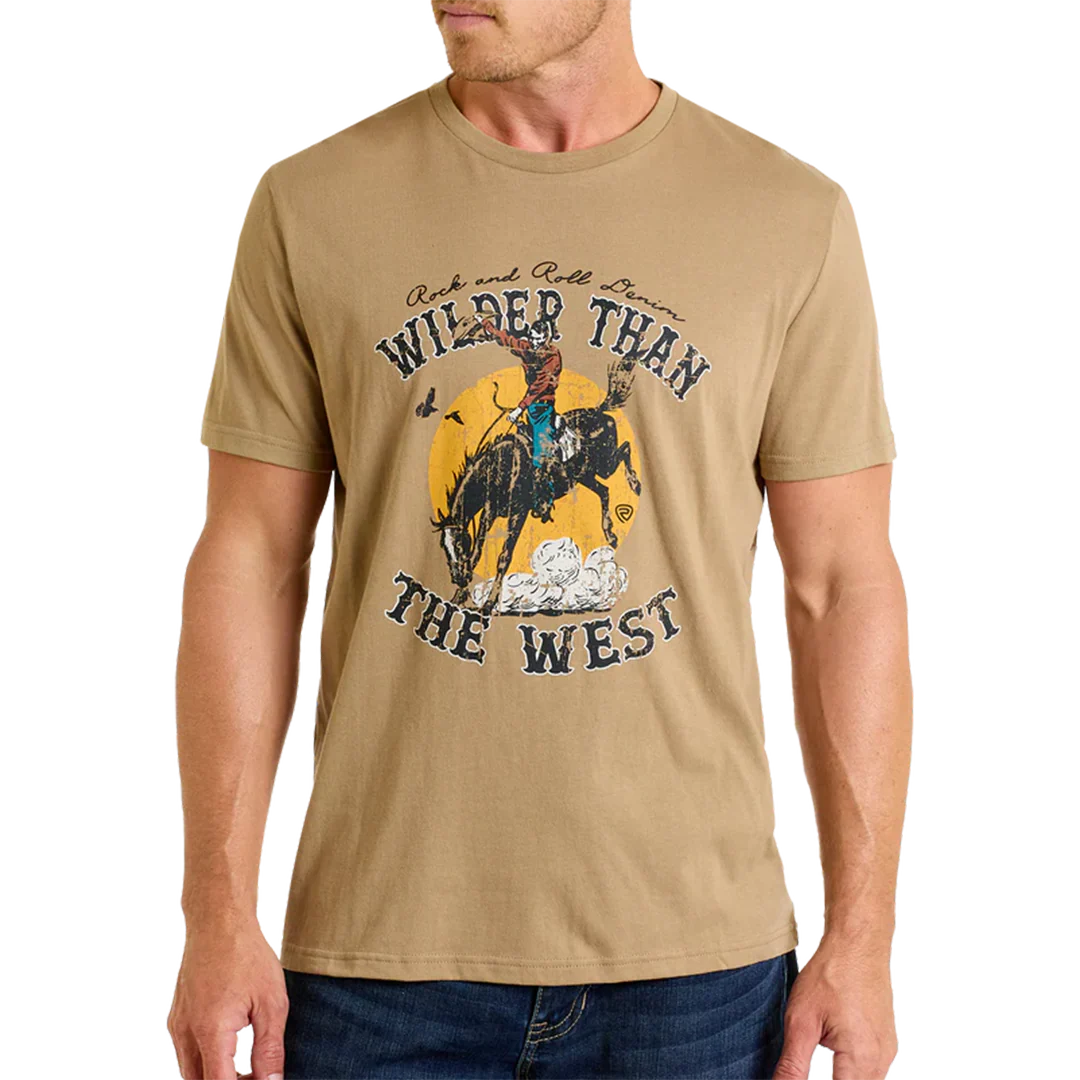 Rock & Roll Denim Unisex Wilder Than The West T-Shirt