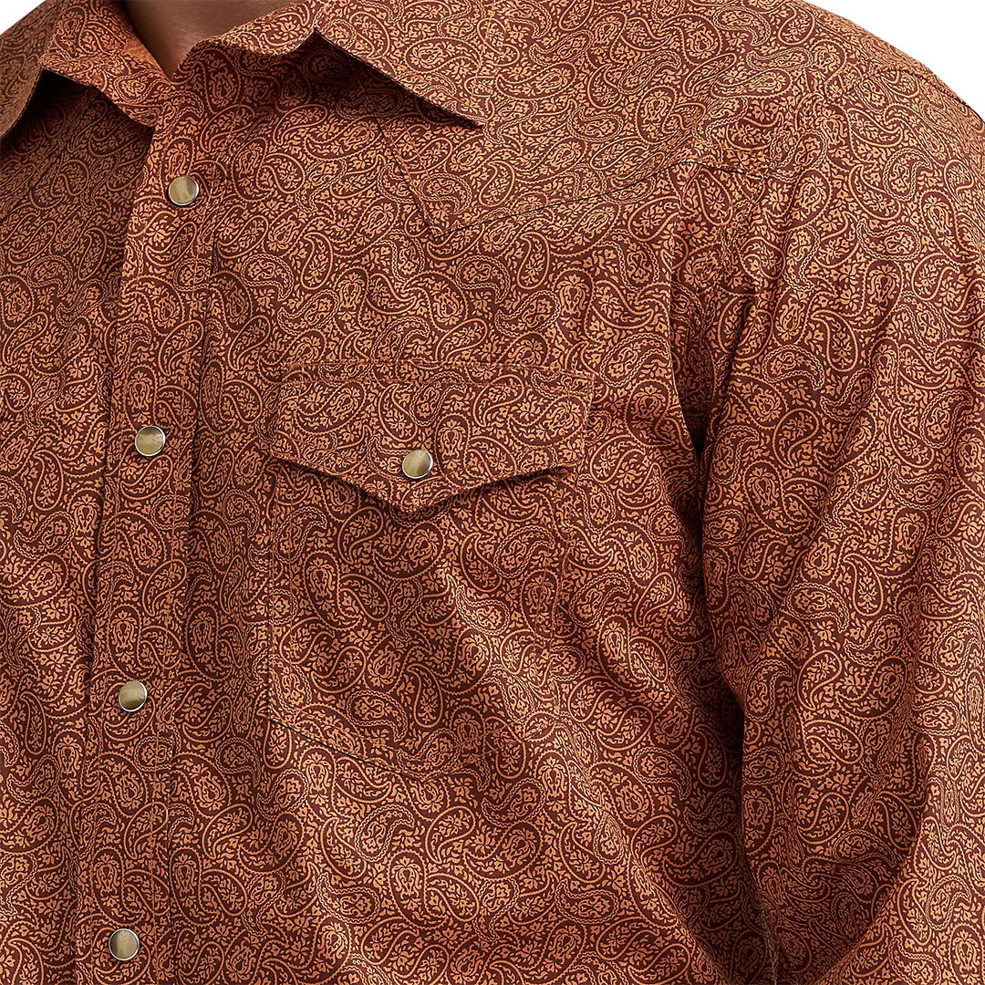 Wrangler Men's 20X Competition Advanced Comfort  Long Sleeve Snap Shirt