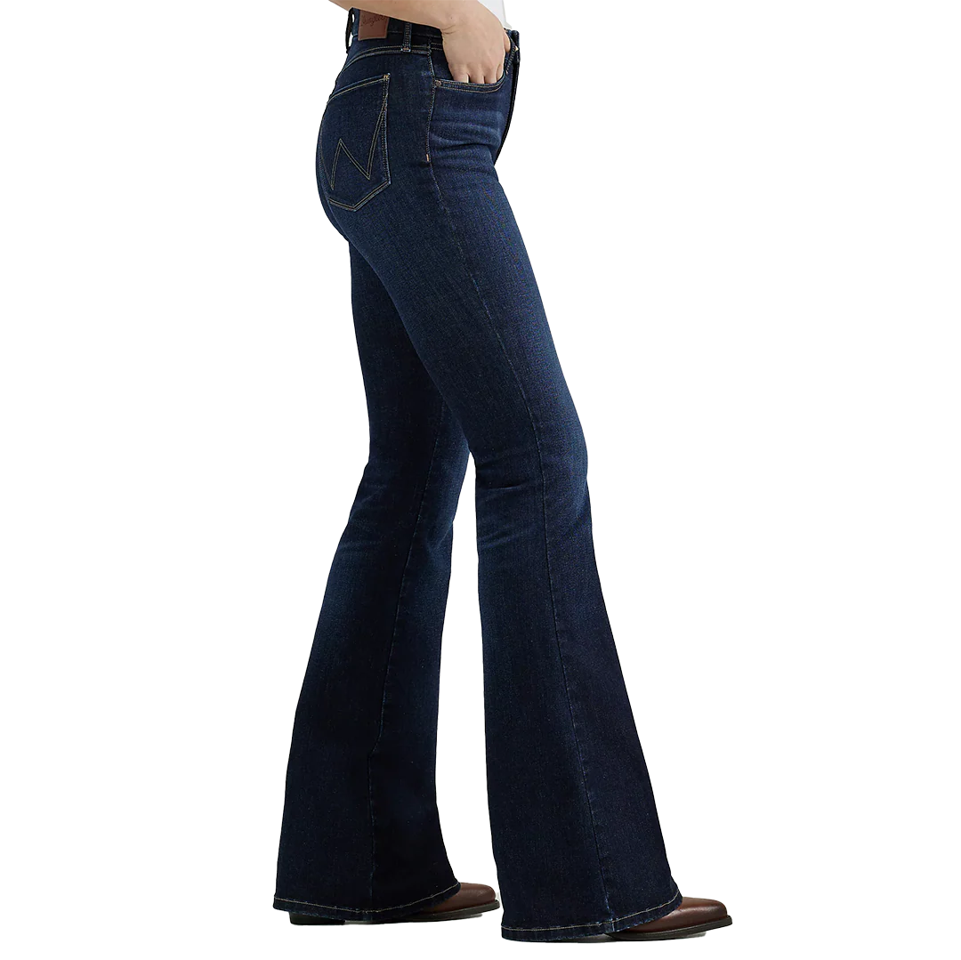 Wrangler Women's Bespoke High Rise Flare Jeans