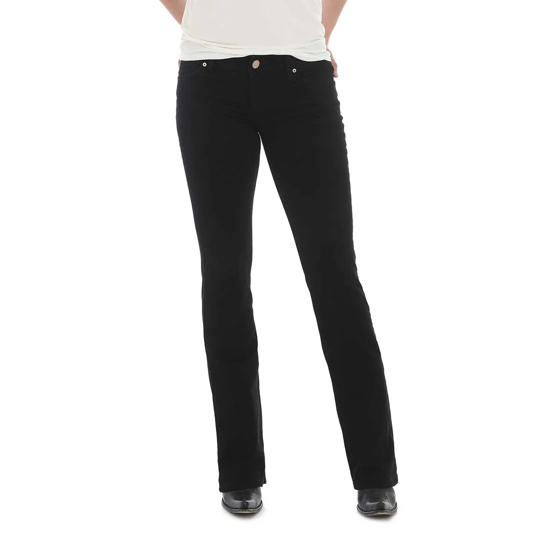 Wrangler Women's Bootcut Black Jeans