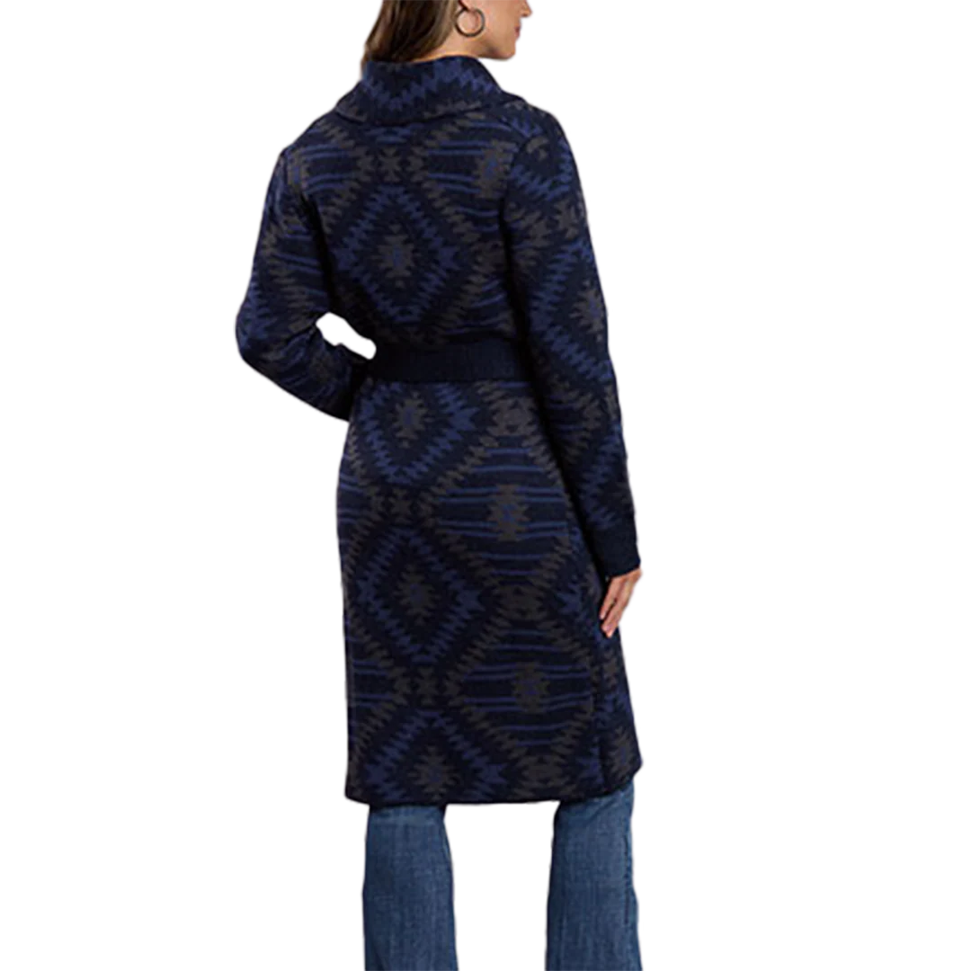 Stetson Women's Long Aztec Knit Duster