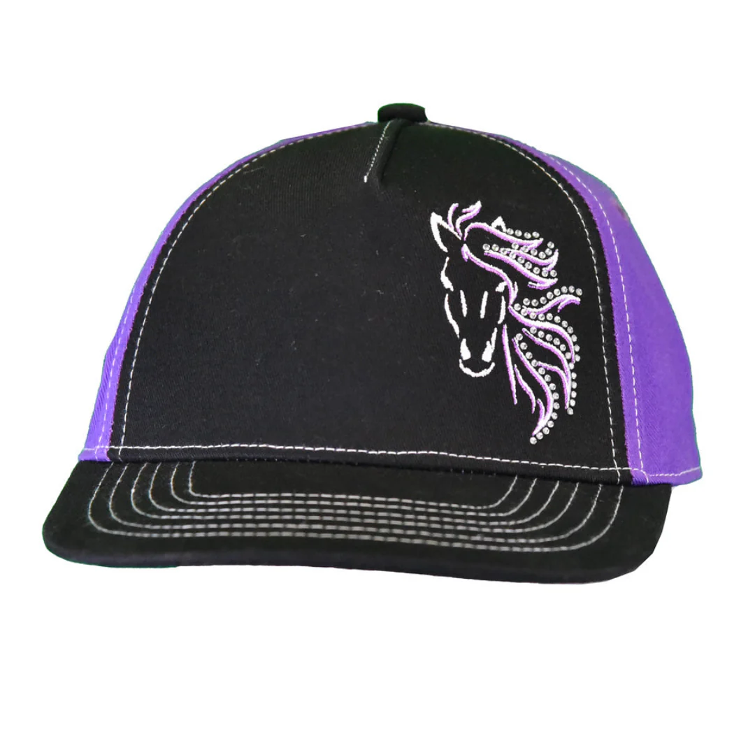 Cowgirl Hardware Girls' Horse Cap