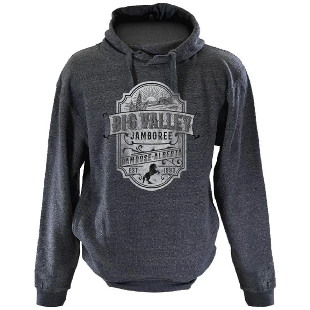 Big Valley Jamboree Unisex Sign Graphic Hoodie