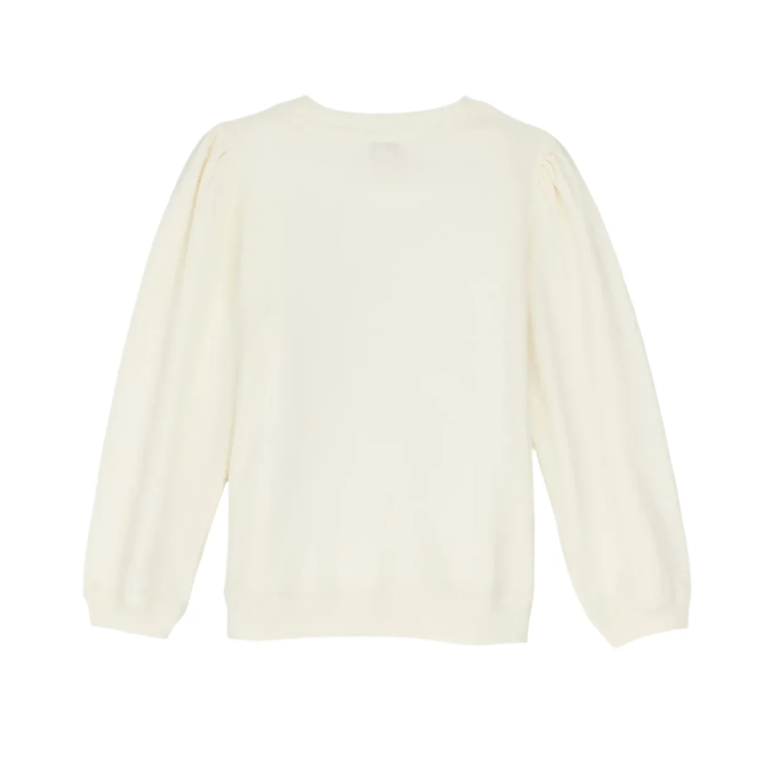 Wrangler Girls'  Graphic Puff Sleeve Pullover