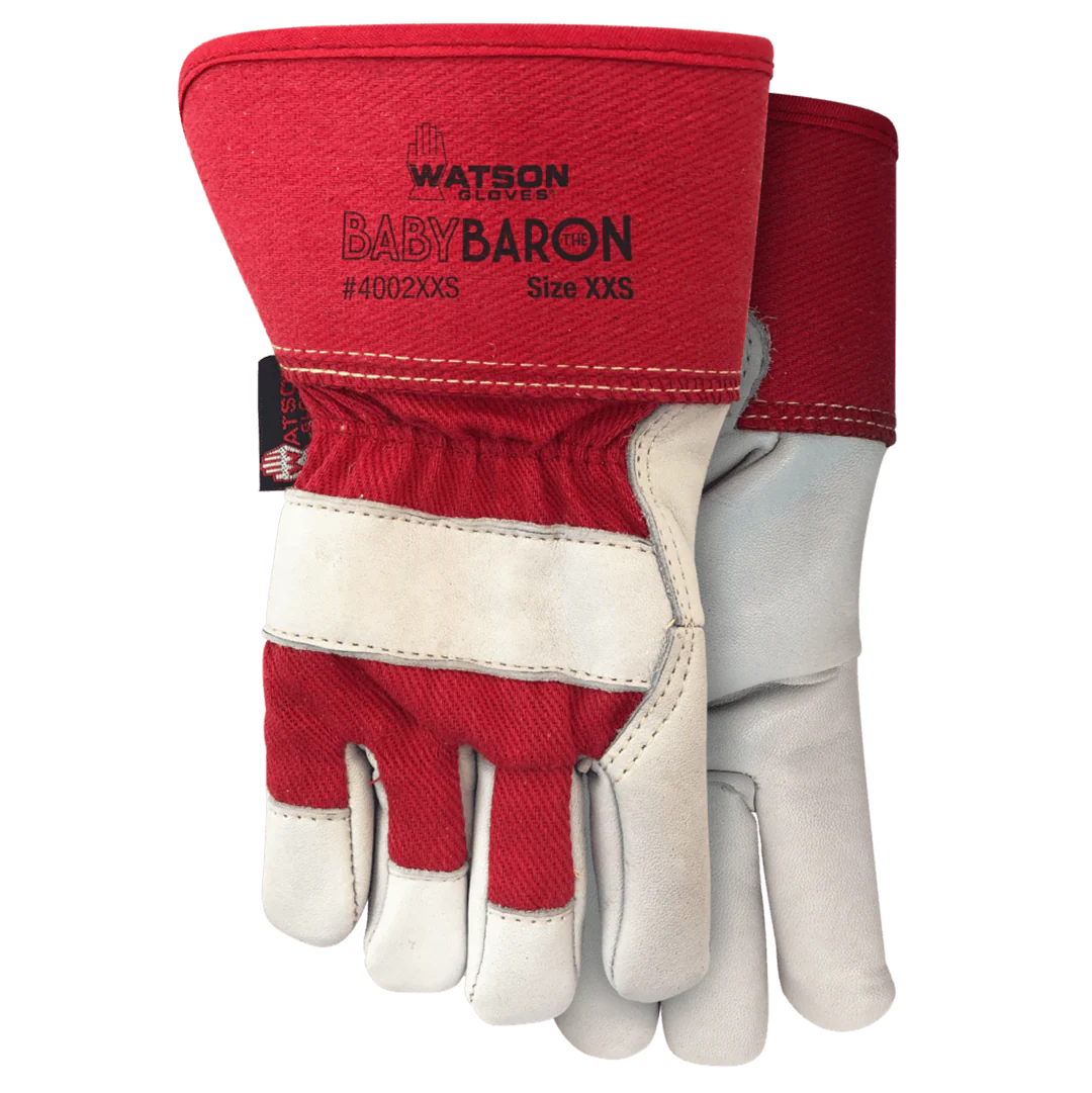 Watson Gloves Unisex Kids' Red Baron Sherpa Lined Gloves