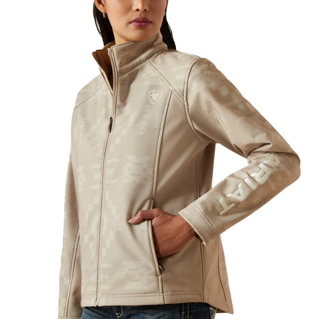 Ariat Women's Logo Softshell Print Jacket