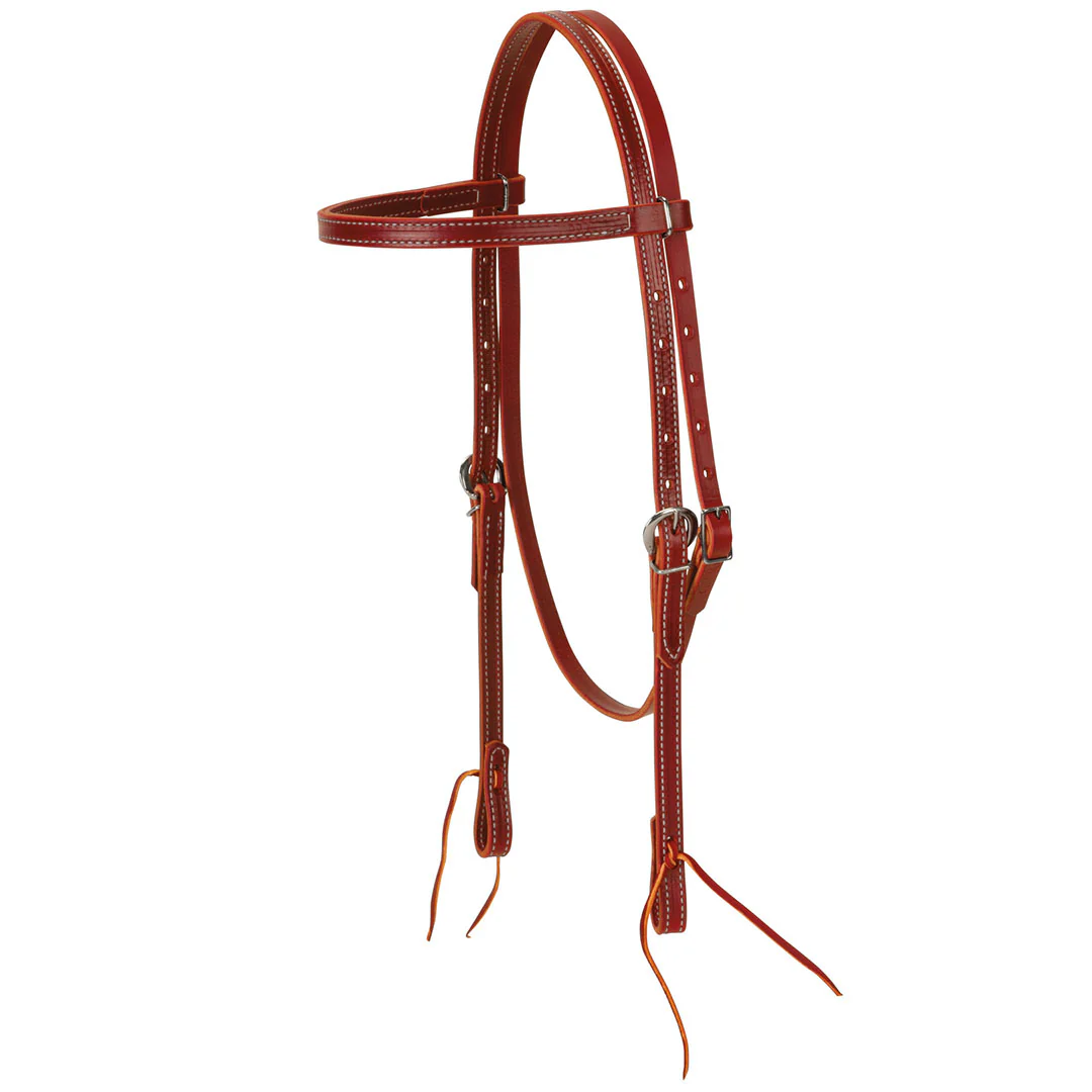 Weaver Latigo Leather Browband Headstall