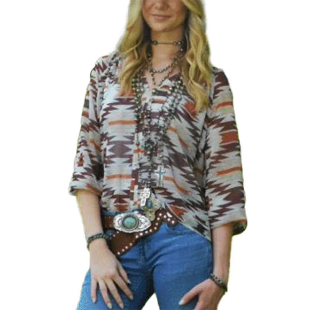 Tasha Polizzi Women's Giselle Aztec Top