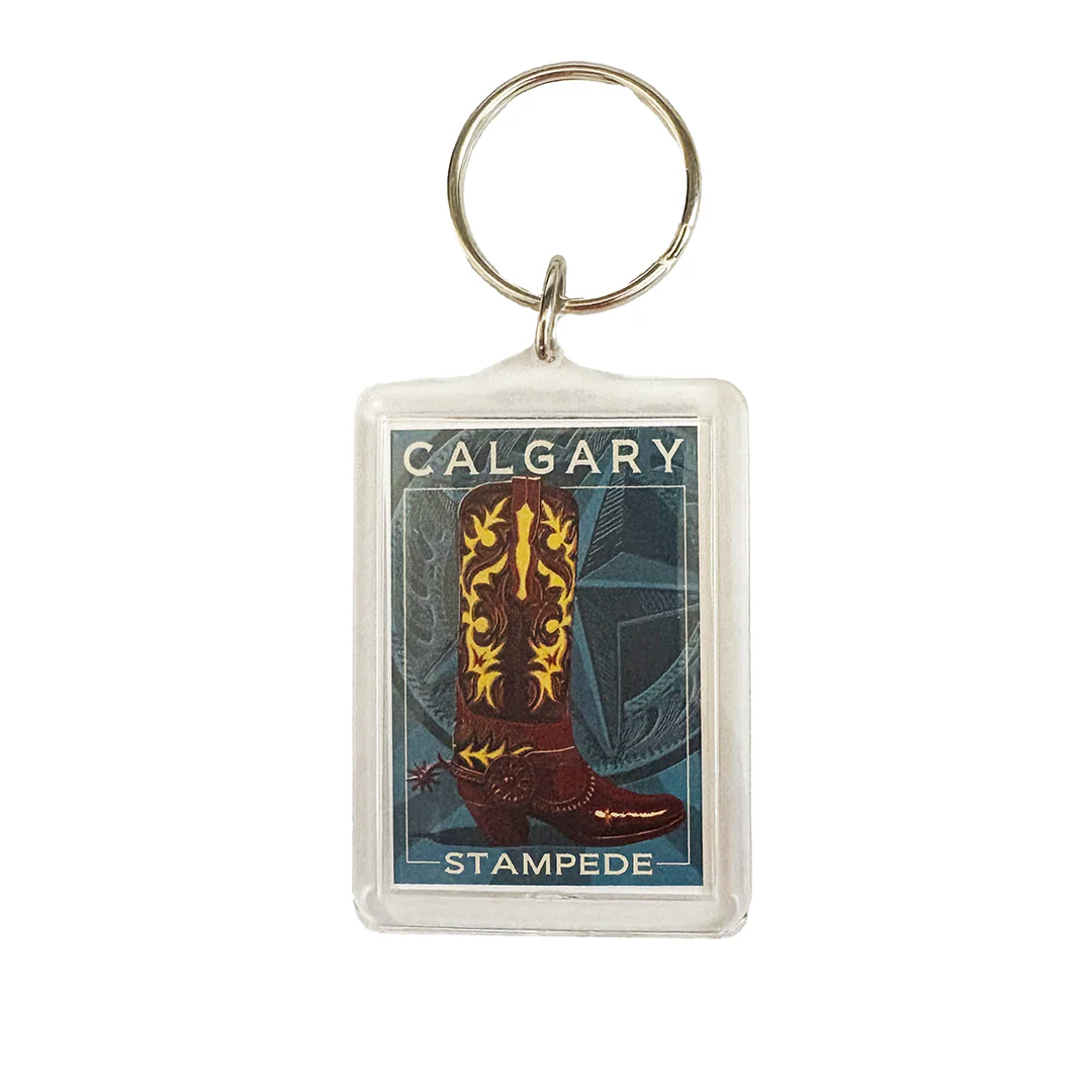 Calgary Stampede Boot Key Chain