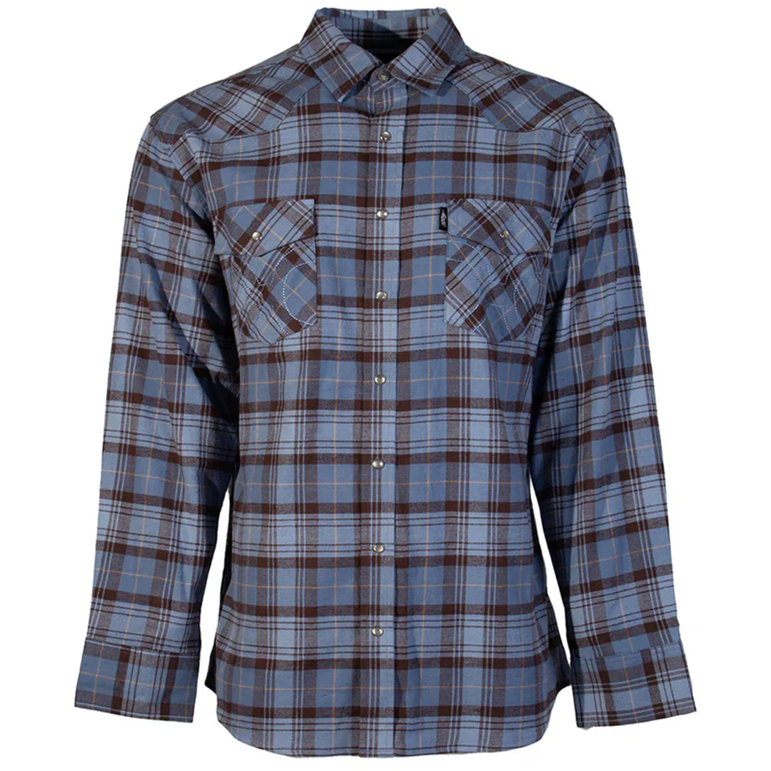 Hooey Brands Men's Flannels Long Sleeve Snap Shirt