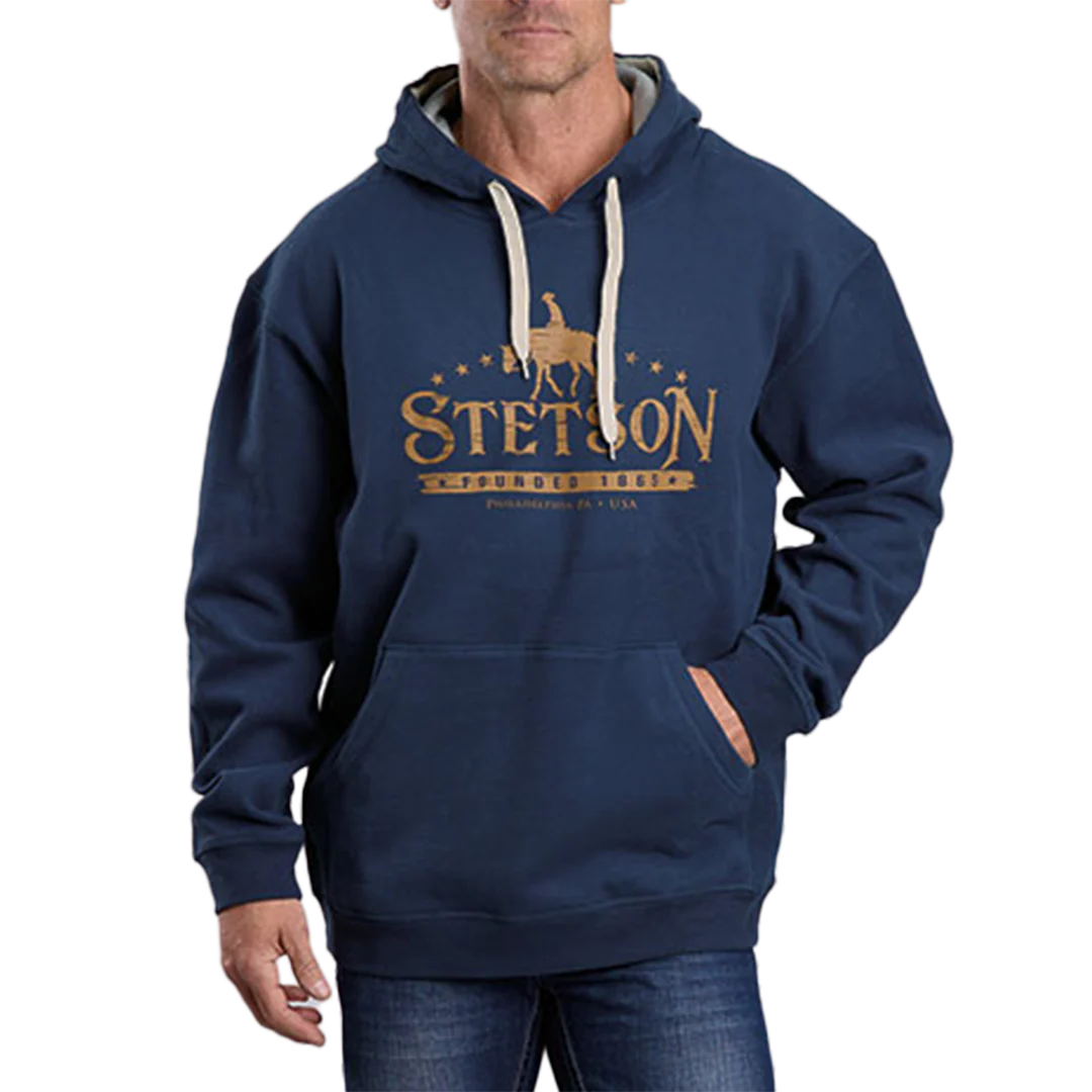 Stetson Men's Logo Hoodie